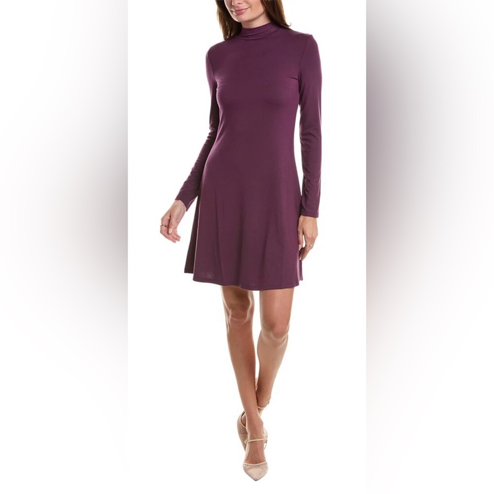VINCE MOCK T-SHIRT DRESS, XS